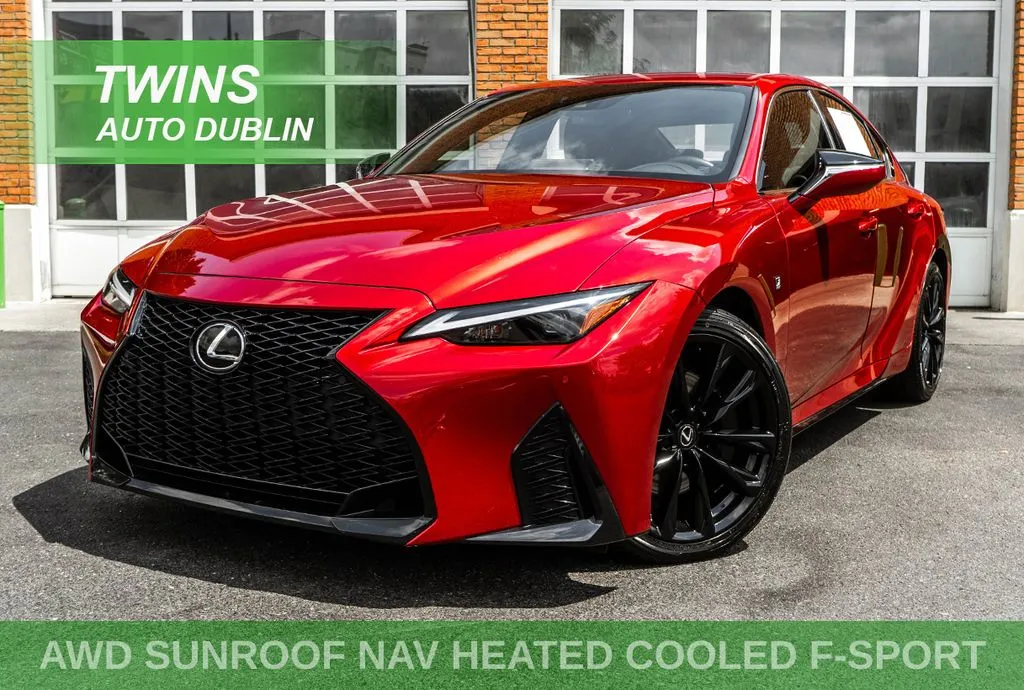 Red 2023 Lexus IS 350 F SPORT for sale in Dublin, OH
