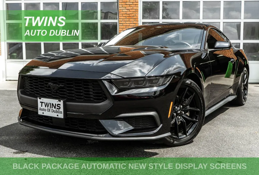 Black 2024 Ford Mustang EcoBoost for sale in Dublin, OH