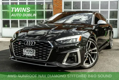 Black 2022 Audi S5 Sportback Premium Plus for sale in Dublin, OH