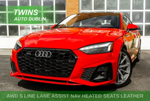 Red 2025 Audi A5 Sportback quattro S line Premium 45 TFSI for sale in Dublin, OH