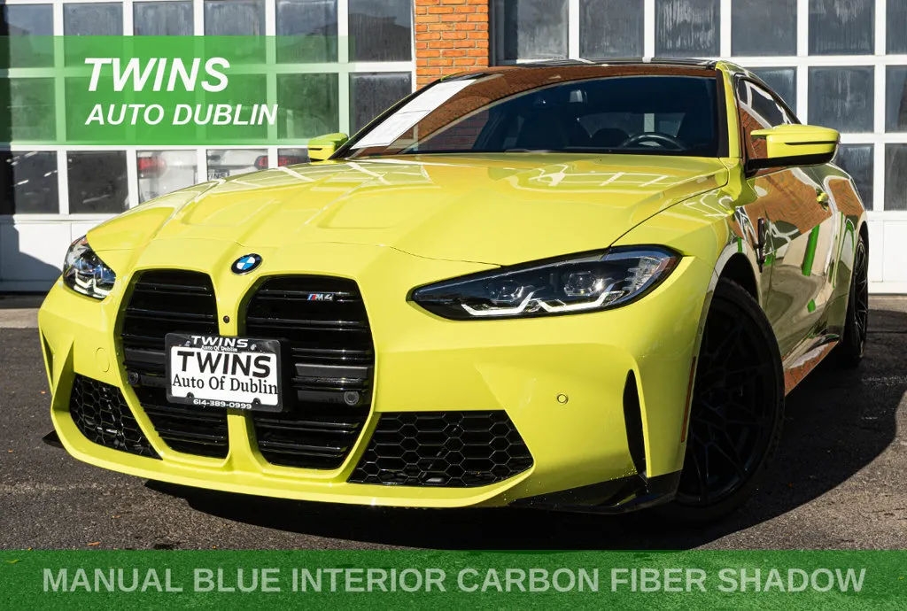 Yellow 2024 BMW M4 for sale in Dublin, OH