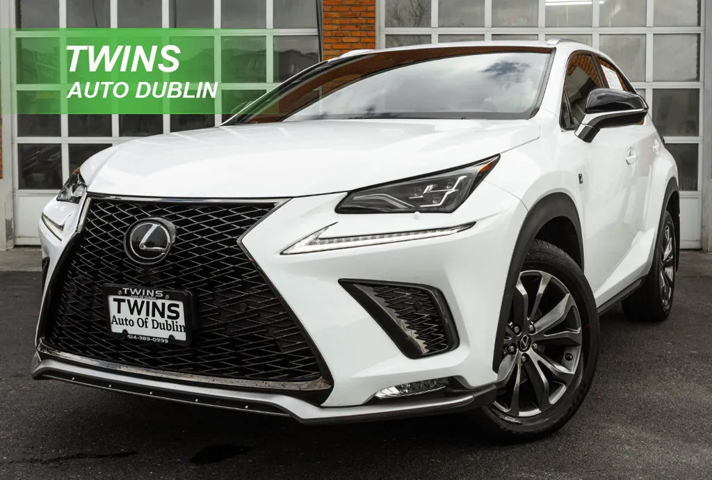 White 2021 Lexus NX 300 F Sport for sale in Dublin, OH