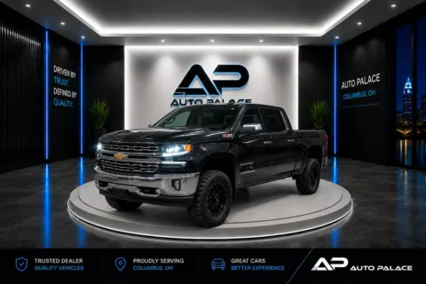 Black 2017 CHEVROLET SILVERADO 1500 LTZ for sale in Columbus, OH