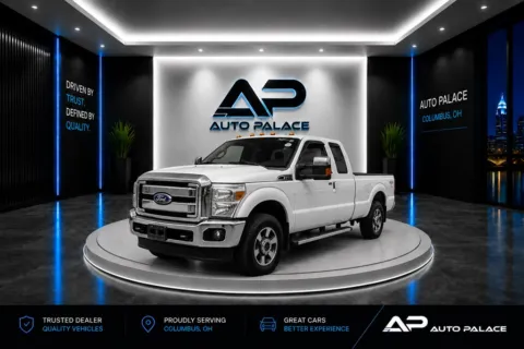 White 2011 FORD F350 SD LARIAT 4X4 V8 CLEAN TRUCK for sale in Columbus, OH
