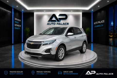 Silver 2022 CHEVROLET EQUINOX LT LOW MILES GREAT PRICE for sale in Columbus, OH
