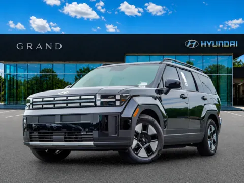 Black 2025 Hyundai Santa Fe Hybrid SEL for sale in Canton, GA