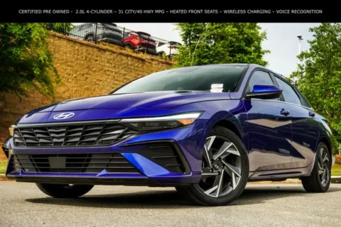 Blue 2024 Hyundai Elantra SEL for sale in Canton, GA