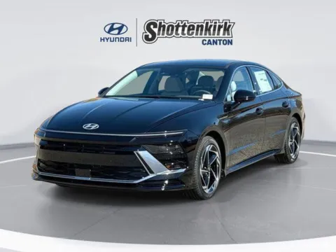 Black 2026 Hyundai Sonata SEL Sport for sale in Canton, GA