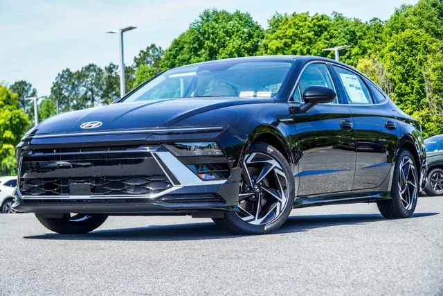 Black 2026 Hyundai Sonata SEL Sport for sale in Canton, GA
