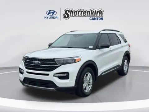 White 2023 Ford Explorer XLT for sale in Canton, GA