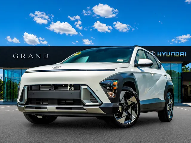 White 2026 Hyundai Kona Limited for sale in Canton, GA