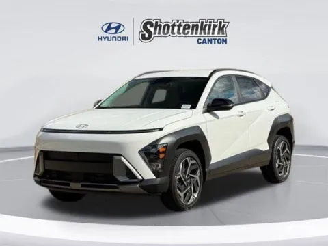 White 2026 Hyundai Kona SEL Premium for sale in Canton, GA