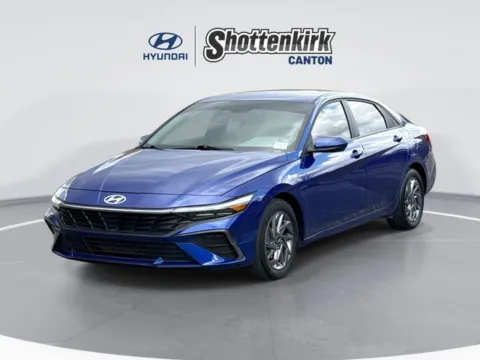 Blue 2024 Hyundai Elantra SEL for sale in Canton, GA