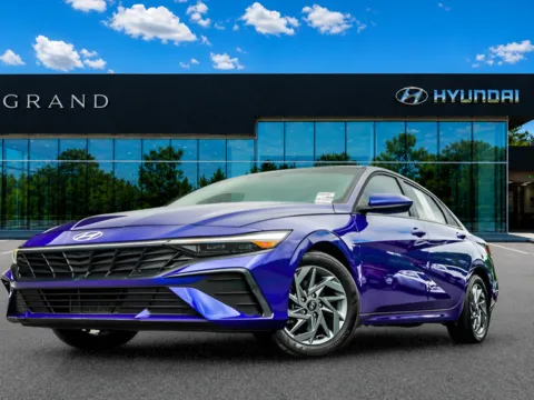 Blue 2024 Hyundai Elantra SEL for sale in Canton, GA