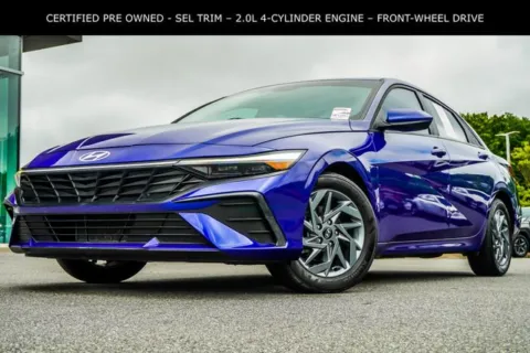 Blue 2024 Hyundai Elantra SEL for sale in Canton, GA