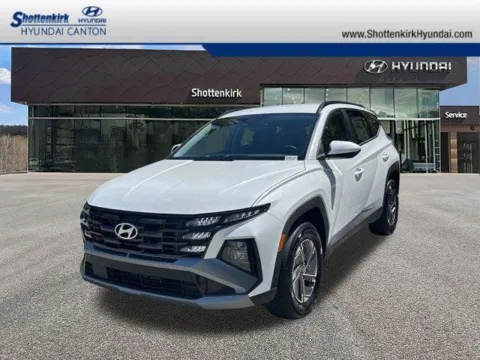 White 2025 Hyundai Tucson Hybrid Blue for sale in Canton, GA