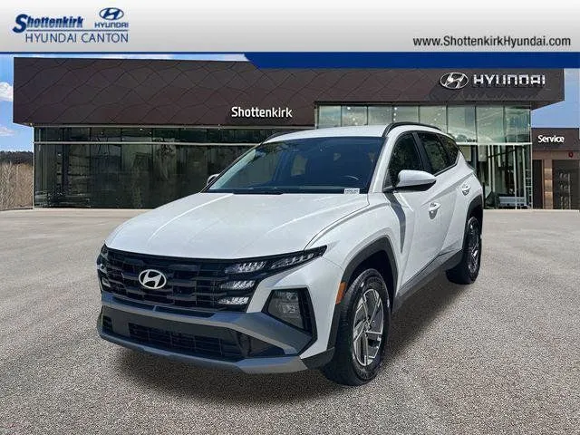 White 2025 Hyundai Tucson Hybrid Blue for sale in Canton, GA