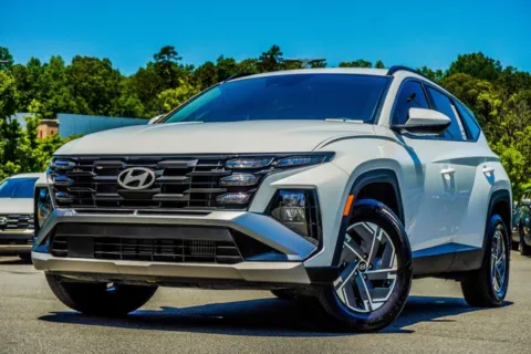 White 2025 Hyundai Tucson Hybrid Blue for sale in Canton, GA