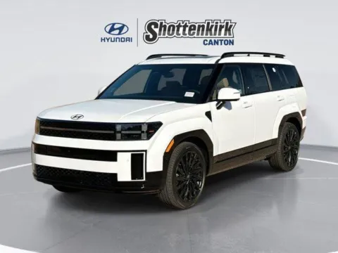 White 2026 Hyundai Santa Fe Calligraphy for sale in Canton, GA