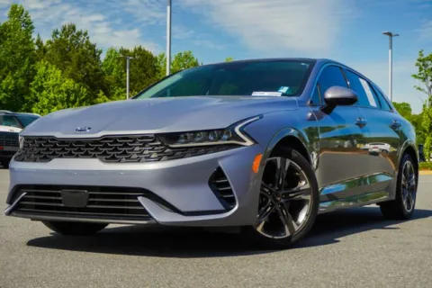 Silver 2021 Kia K5 EX for sale in Canton, GA