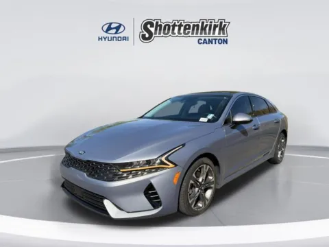 Silver 2021 Kia K5 EX for sale in Canton, GA