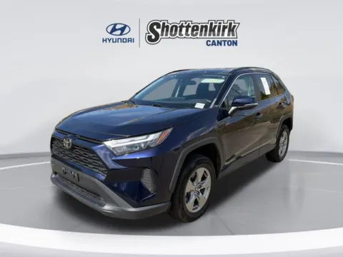 Blue 2022 Toyota RAV4 XLE for sale in Canton, GA