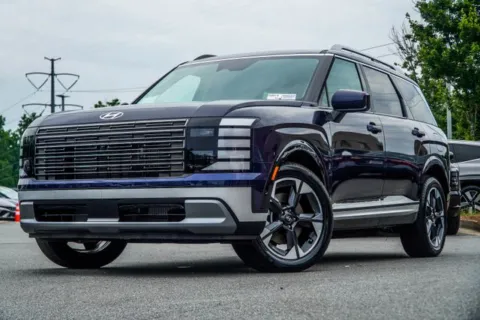 Blue 2026 Hyundai Palisade Hybrid Limited for sale in Canton, GA