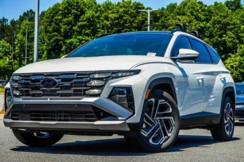 White 2026 Hyundai Tucson Limited for sale in Canton, GA