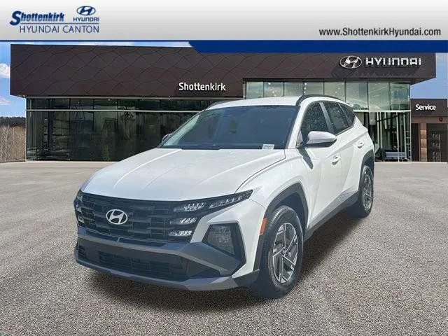White 2025 Hyundai Tucson Hybrid Blue for sale in Canton, GA
