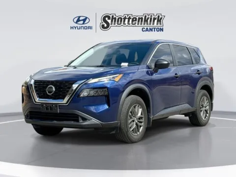 Blue 2021 Nissan Rogue S for sale in Canton, GA