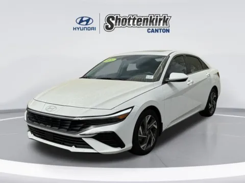 White 2024 Hyundai Elantra SEL for sale in Canton, GA
