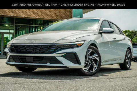 White 2024 Hyundai Elantra SEL for sale in Canton, GA