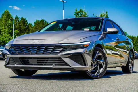 Gray 2025 Hyundai Elantra Hybrid Limited for sale in Canton, GA
