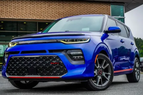 Blue 2020 Kia Soul GT-Line Turbo for sale in Canton, GA