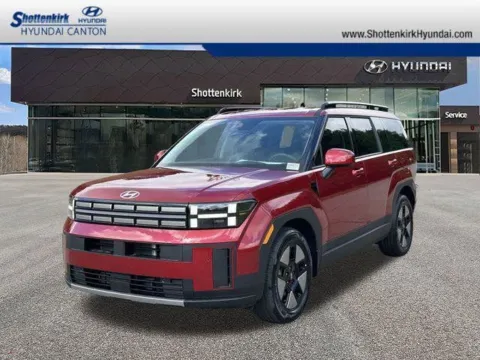 Red 2025 Hyundai Santa Fe Hybrid SEL for sale in Canton, GA