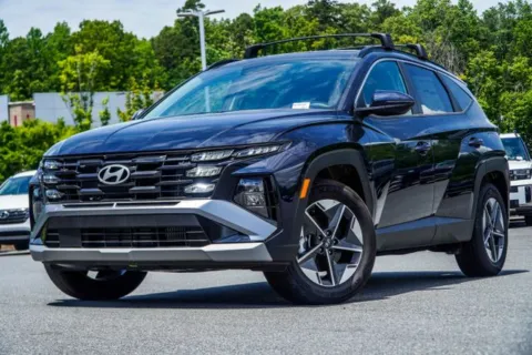 Blue 2025 Hyundai Tucson Hybrid SEL Convenience for sale in Canton, GA
