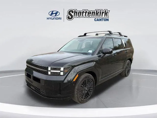 Black 2025 Hyundai Santa Fe Hybrid Calligraphy for sale in Canton, GA