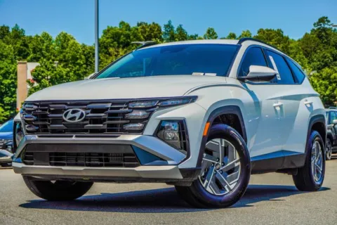 White 2025 Hyundai Tucson Hybrid Blue for sale in Canton, GA