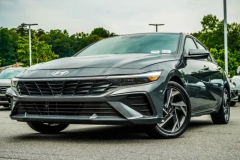 Gray 2025 Hyundai Elantra Hybrid SEL Sport for sale in Canton, GA