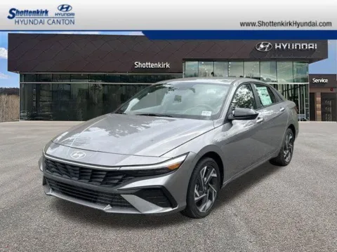 Gray 2025 Hyundai Elantra Hybrid SEL Sport for sale in Canton, GA