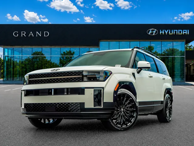 White 2026 Hyundai Santa Fe Calligraphy for sale in Canton, GA