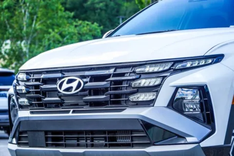 Photos of 2025 Hyundai Tucson Hybrid Blue for sale in Canton, GA at Grand Hyundai of Canton