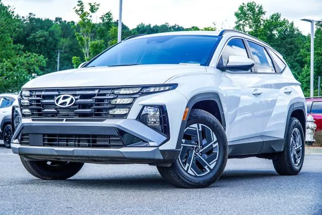 White 2025 Hyundai Tucson Hybrid Blue for sale in Canton, GA