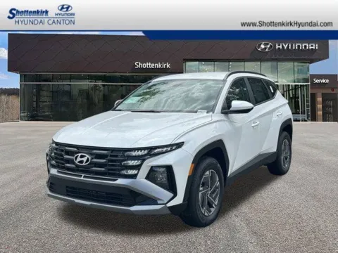 White 2025 Hyundai Tucson Hybrid Blue for sale in Canton, GA