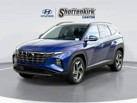 Blue 2023 Hyundai Tucson Limited for sale in Canton, GA