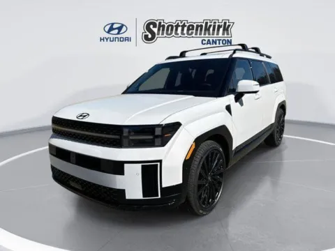 White 2026 Hyundai Santa Fe Calligraphy for sale in Canton, GA