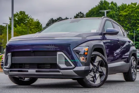 Blue 2026 Hyundai Kona Limited for sale in Canton, GA