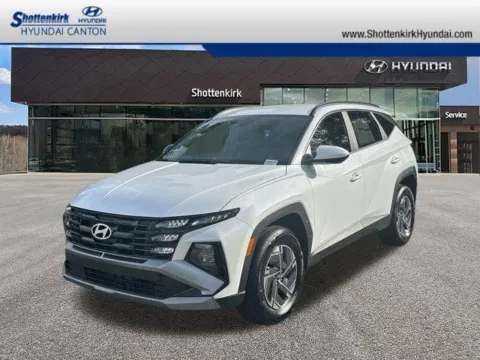 White 2025 Hyundai Tucson Hybrid Blue for sale in Canton, GA