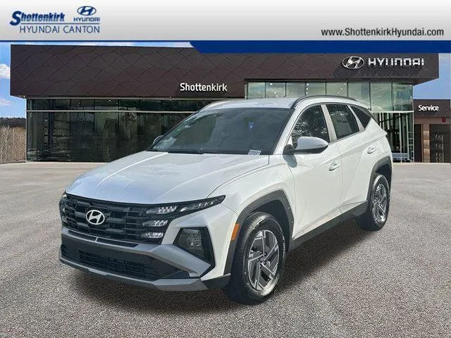 White 2025 Hyundai Tucson Hybrid Blue for sale in Canton, GA