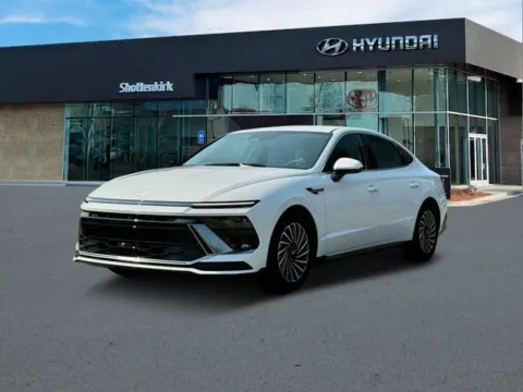 White 2025 Hyundai Sonata Hybrid SEL for sale in Canton, GA